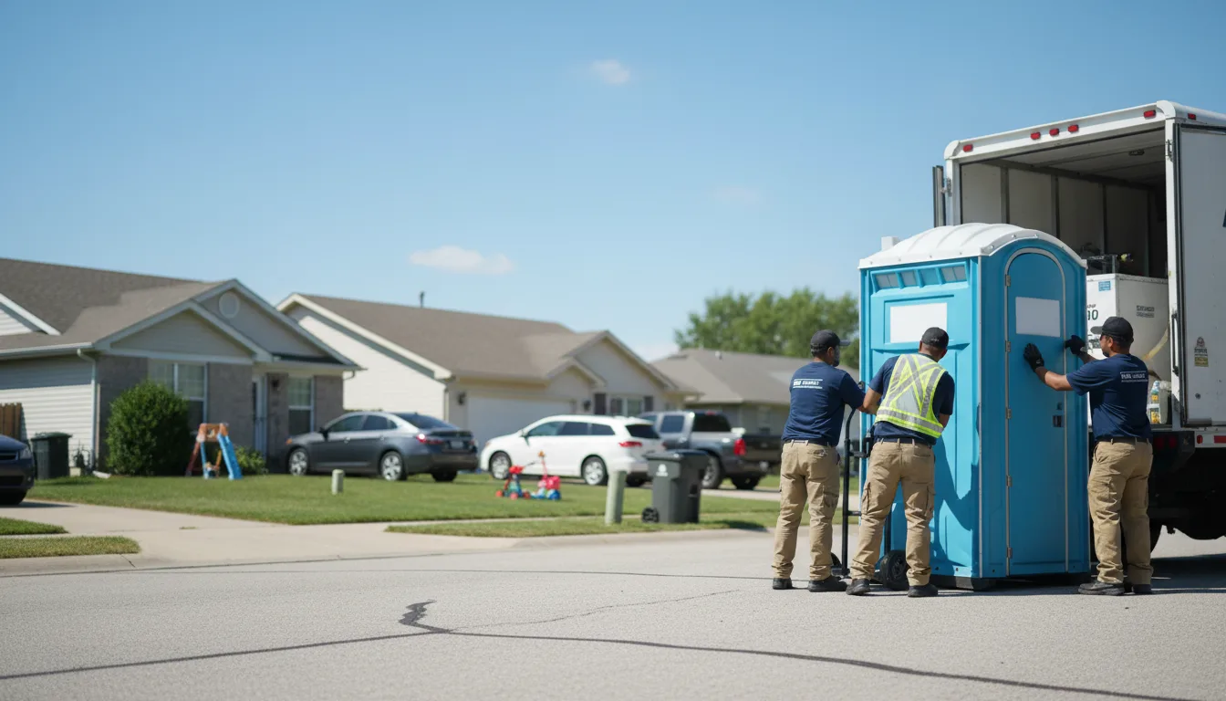 Standard Porta Potty Rentals in Fairfield, IL near me